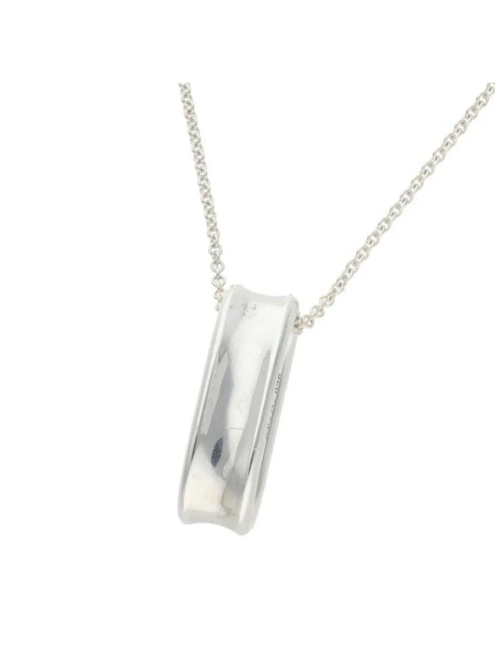 Tiffany & Co Narrow Over Loulou Silver Necklace